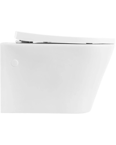 Подвесной безободковый унитаз BelBagno Flay-R BB506CH