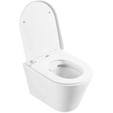 Подвесной безободковый унитаз BelBagno Flay-R BB506CH