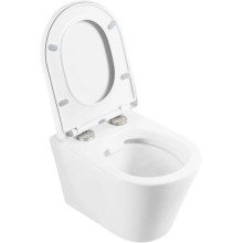 Подвесной безободковый унитаз BelBagno Flay-R BB506CH