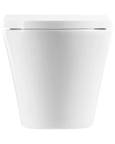 Подвесной безободковый унитаз BelBagno Flay-R BB506CH