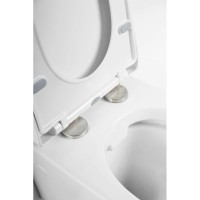 Подвесной безободковый унитаз BelBagno Flay-R BB506CH
