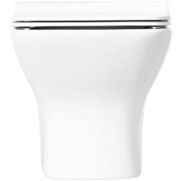 Подвесной безободковый унитаз BelBagno Romano BB248CHR-SM