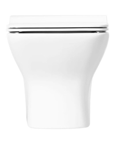 Подвесной безободковый унитаз BelBagno Romano BB248CHR-SM