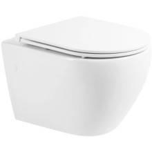 Подвесной безободковый унитаз BelBagno Sfera-R BB513CH