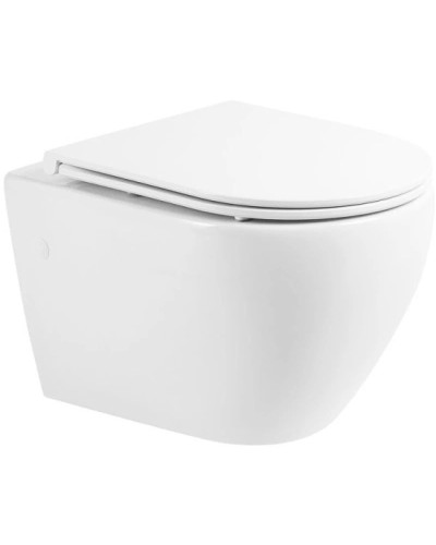 Подвесной безободковый унитаз BelBagno Sfera-R BB513CH