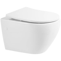 Подвесной безободковый унитаз BelBagno Sfera-R BB513CH