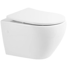 Подвесной безободковый унитаз BelBagno Sfera-R BB513CH