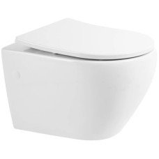 Подвесной безободковый унитаз BelBagno Sfera-R BB513CH