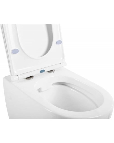 Подвесной безободковый унитаз BelBagno Sfera-R BB513CH