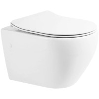 Подвесной безободковый унитаз BelBagno Sfera-R BB513CH