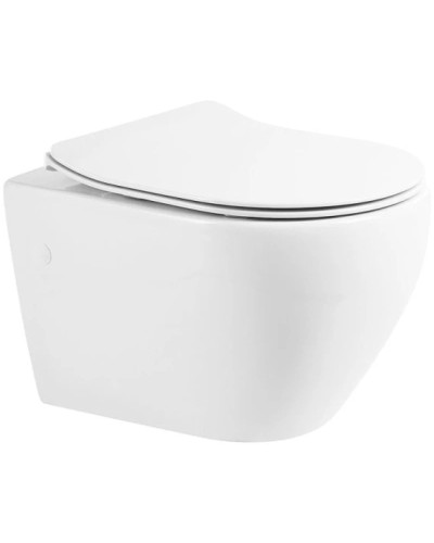 Подвесной безободковый унитаз BelBagno Sfera-R BB513CH