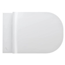 Подвесной безободковый унитаз с сиденьем микролифт Laufen Basal 8.66E1.0.000.000.1