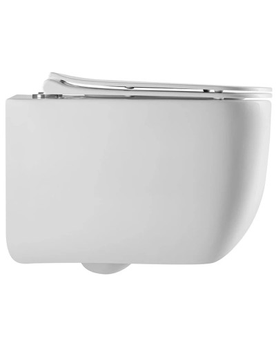 Унитаз подвесной Vincea Form VT1-35 безободковый, с сиденьем микролифт, белый