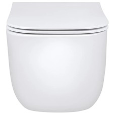 Унитаз подвесной Vincea Form VT1-35 безободковый, с сиденьем микролифт, белый
