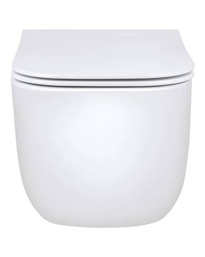 Унитаз подвесной Vincea Form VT1-35 безободковый, с сиденьем микролифт, белый