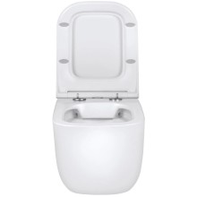 Унитаз подвесной Vincea Form VT1-35 безободковый, с сиденьем микролифт, белый