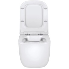 Унитаз подвесной Vincea Form VT1-35 безободковый, с сиденьем микролифт, белый