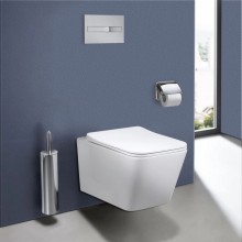 Унитаз подвесной Vincea Q-Line VT1-12 безободковый, с сиденьем микролифт, белый