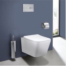 Унитаз подвесной Vincea Q-Line VT1-12 безободковый, с сиденьем микролифт, белый