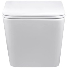 Унитаз подвесной Vincea Q-Line VT1-12 безободковый, с сиденьем микролифт, белый