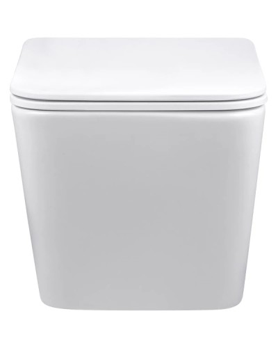 Унитаз подвесной Vincea Q-Line VT1-12 безободковый, с сиденьем микролифт, белый