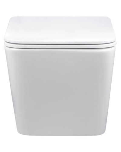 Унитаз подвесной Vincea Q-Line VT1-12MW безободковый, с сиденьем микролифт, белый матовый