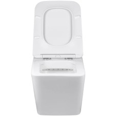 Унитаз подвесной Vincea Q-Line VT1-12MW безободковый, с сиденьем микролифт, белый матовый