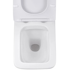 Унитаз подвесной Vincea Q-Line VT1-12MW безободковый, с сиденьем микролифт, белый матовый