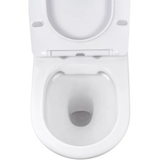 Унитаз подвесной Vincea Piatti VT1-11 безободковый, с сиденьем микролифт, белый