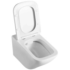 Унитаз подвесной Vincea Neo VT1-22 безободковый, с сиденьем микролифт, белый