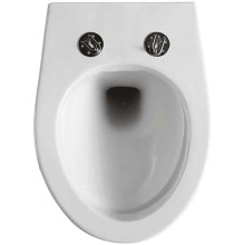 Унитаз подвесной Vincea Intero VT1-21 безободковый, с сиденьем микролифт, белый