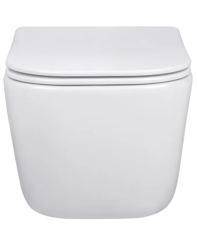 Унитаз подвесной Vincea Core VT1-28 безободковый, с сиденьем микролифт, белый