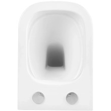 Унитаз подвесной Vincea Core VT1-28 безободковый, с сиденьем микролифт, белый