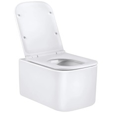 Унитаз подвесной Vincea Ultra VT1-32 безободковый, с сиденьем микролифт, белый