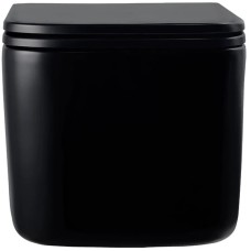 Унитаз подвесной Vincea Ultra VT1-32MB безободковый, с сиденьем микролифт, черный матовый