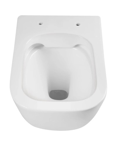 Унитаз подвесной Vincea Idea VT1-33 безободковый, с сиденьем микролифт, белый