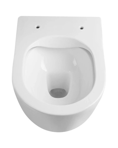 Унитаз подвесной Vincea Evo VT1-34S безободковый, с сиденьем микролифт, белый