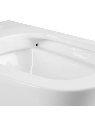 Унитаз подвесной Vincea Arco VT1-36 безободковый, с сиденьем микролифт, белый