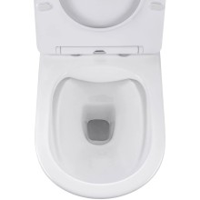 Унитаз подвесной Vincea Edge-M VT1-37 безободковый, с сиденьем микролифт, белый