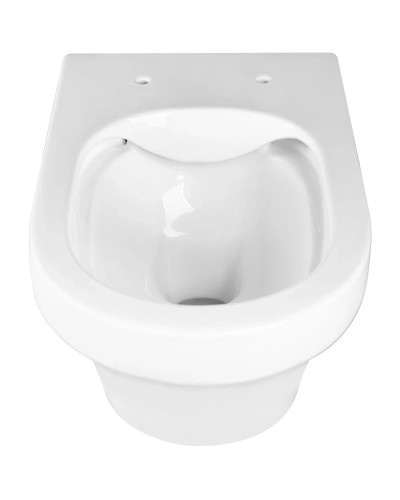 Унитаз подвесной Vincea Edge-M VT1-37 безободковый, с сиденьем микролифт, белый