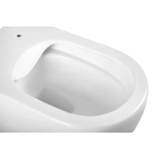 Унитаз подвесной Vincea Evo VT1-34 безободковый, с сиденьем микролифт, белый