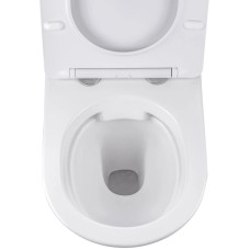 Унитаз подвесной Vincea Globo VT1-14SMW безободковый, с сиденьем микролифт, белый матовый