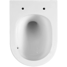 Унитаз подвесной Vincea One VT1-29 безободковый, торнадо, с сиденьем микролифт, белый