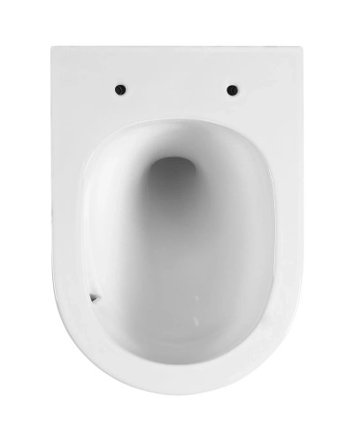 Унитаз подвесной Vincea One VT1-29 безободковый, торнадо, с сиденьем микролифт, белый