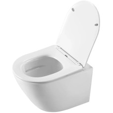 Унитаз подвесной Vincea One VT1-29 безободковый, торнадо, с сиденьем микролифт, белый