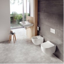 Унитаз Ravak Uni Chrome RimOff X01535 подвесной без сиденья