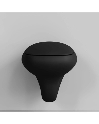 Подвесной безободковый унитаз с сиденьем микролифт Ambassador Diamond 123T20201R-122T20201