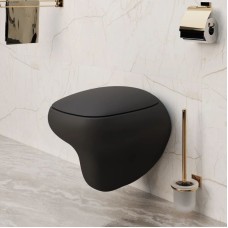 Подвесной безободковый унитаз с сиденьем микролифт Ambassador Diamond 123T20201R-122T20201