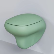 Подвесной безободковый унитаз с сиденьем микролифт Ambassador Diamond 123T21001R-122T21001