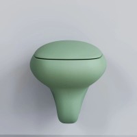 Подвесной безободковый унитаз с сиденьем микролифт Ambassador Diamond 123T21001R-122T21001